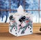 Mary Maxim Plastic Canvas Tissue Box Kit 5"-Old Time Snowman (7 count)